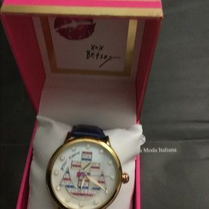 Betsey Johnson Nautical Watch